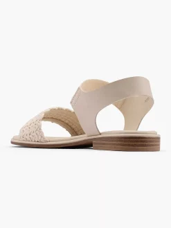 Graceland Sandalen-Beige Sandaal