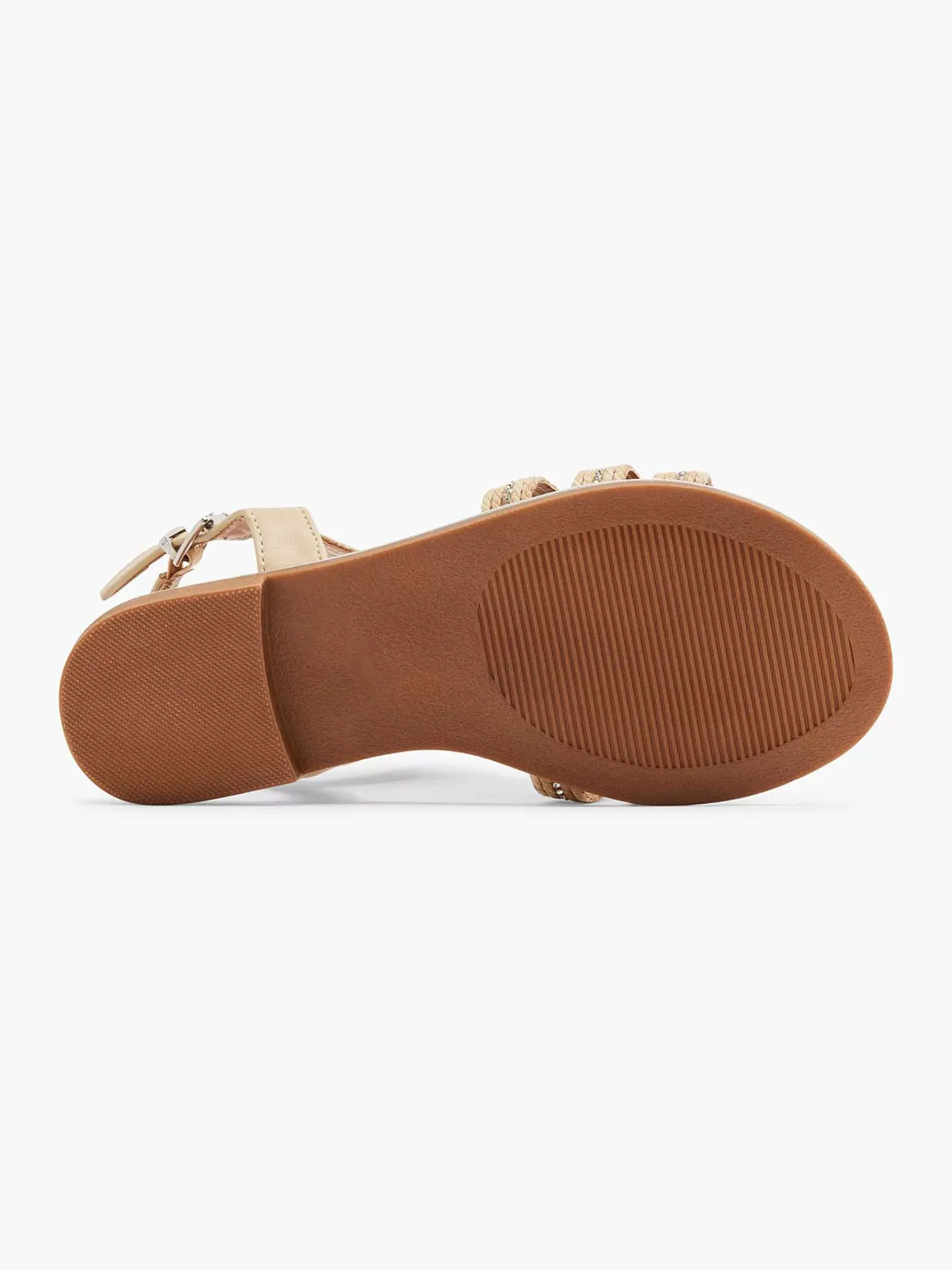 Graceland Sandalen-Beige Sandaal