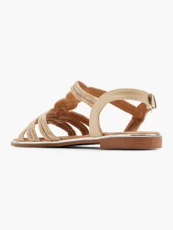 Graceland Sandalen-Beige Sandaal