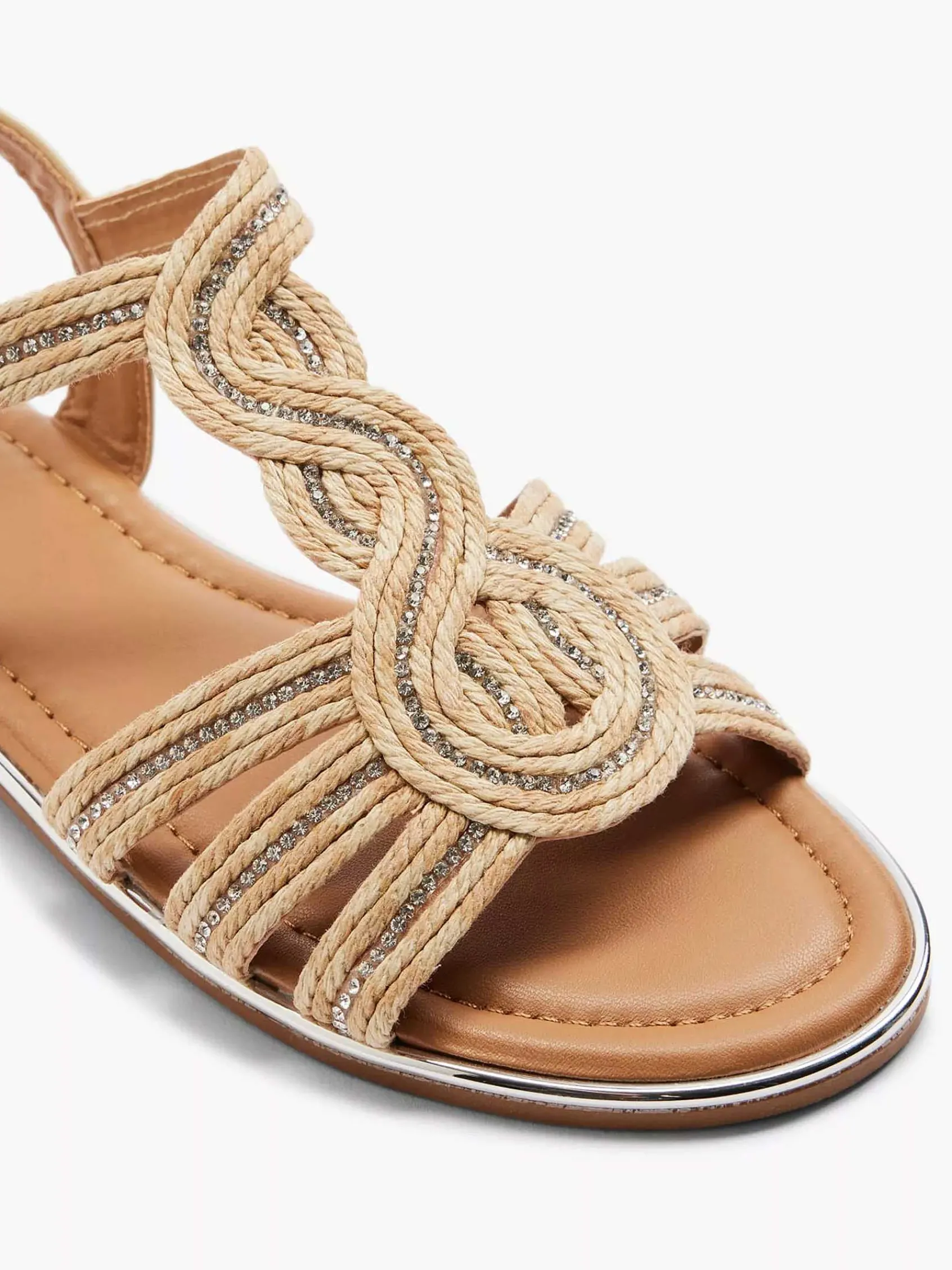 Graceland Sandalen-Beige Sandaal
