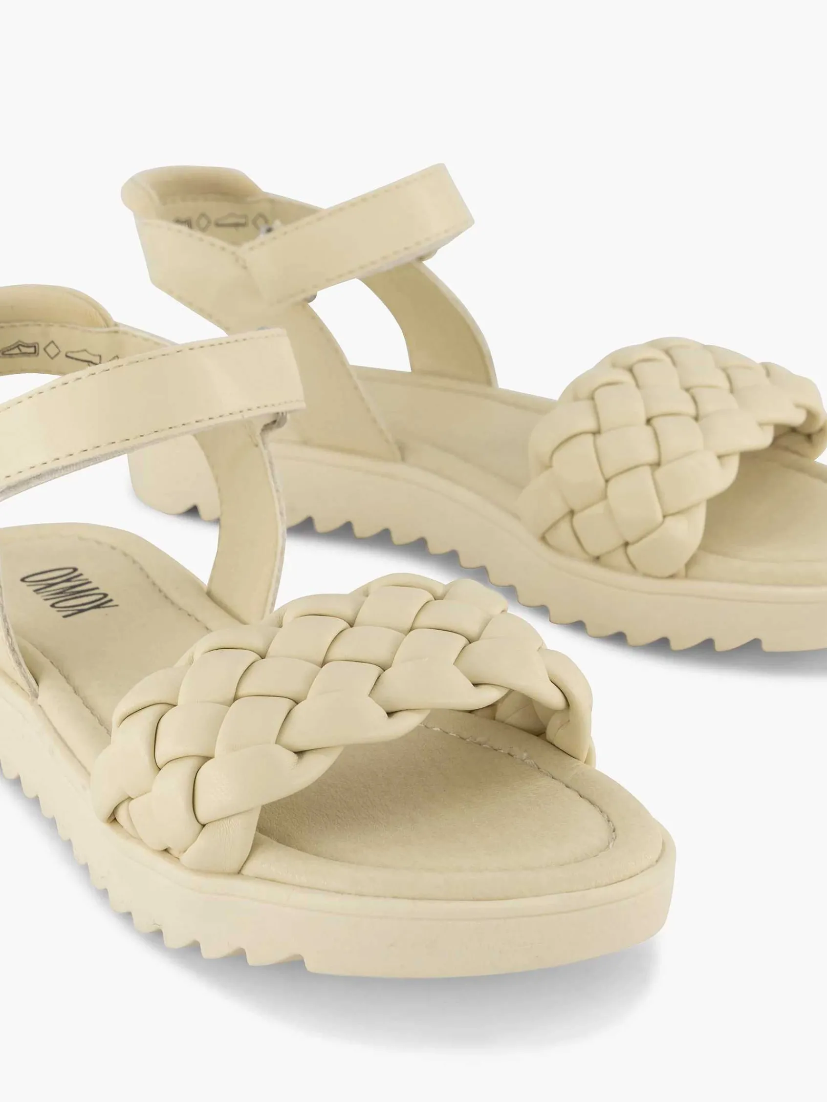 Oxmox Jongensschoenen-Beige Sandaal