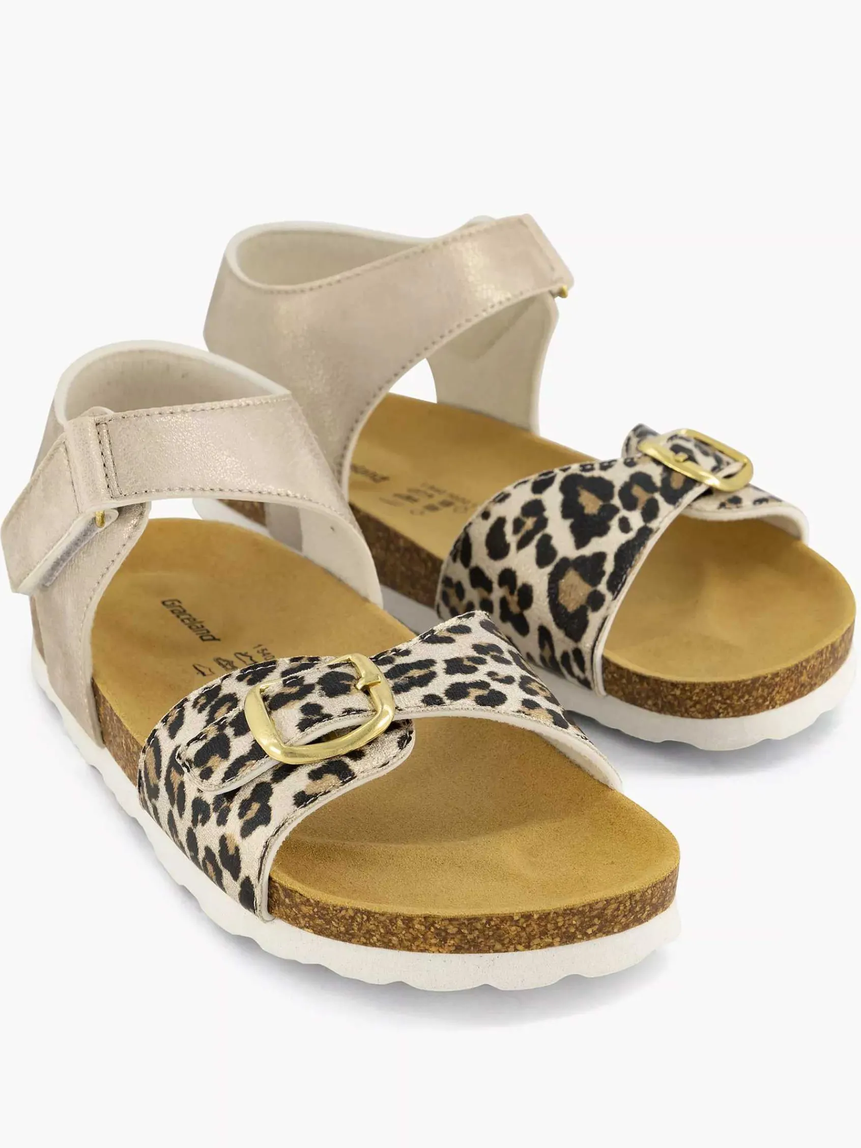 Graceland Jongensschoenen-Beige Sandaal