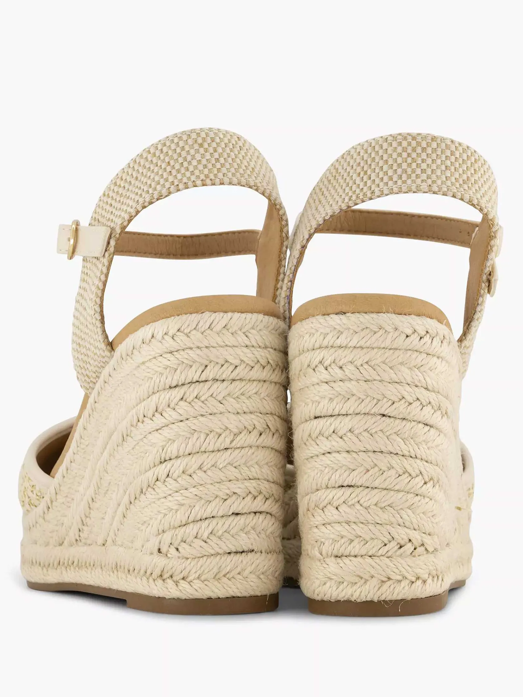 Graceland Pumps-Beige Sandaal Sleehak