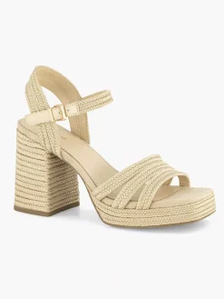 Graceland Sandalen-Beige Sandalette