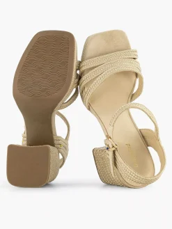 Graceland Sandalen-Beige Sandalette