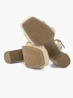 Graceland Sandalen-Beige Sandalette