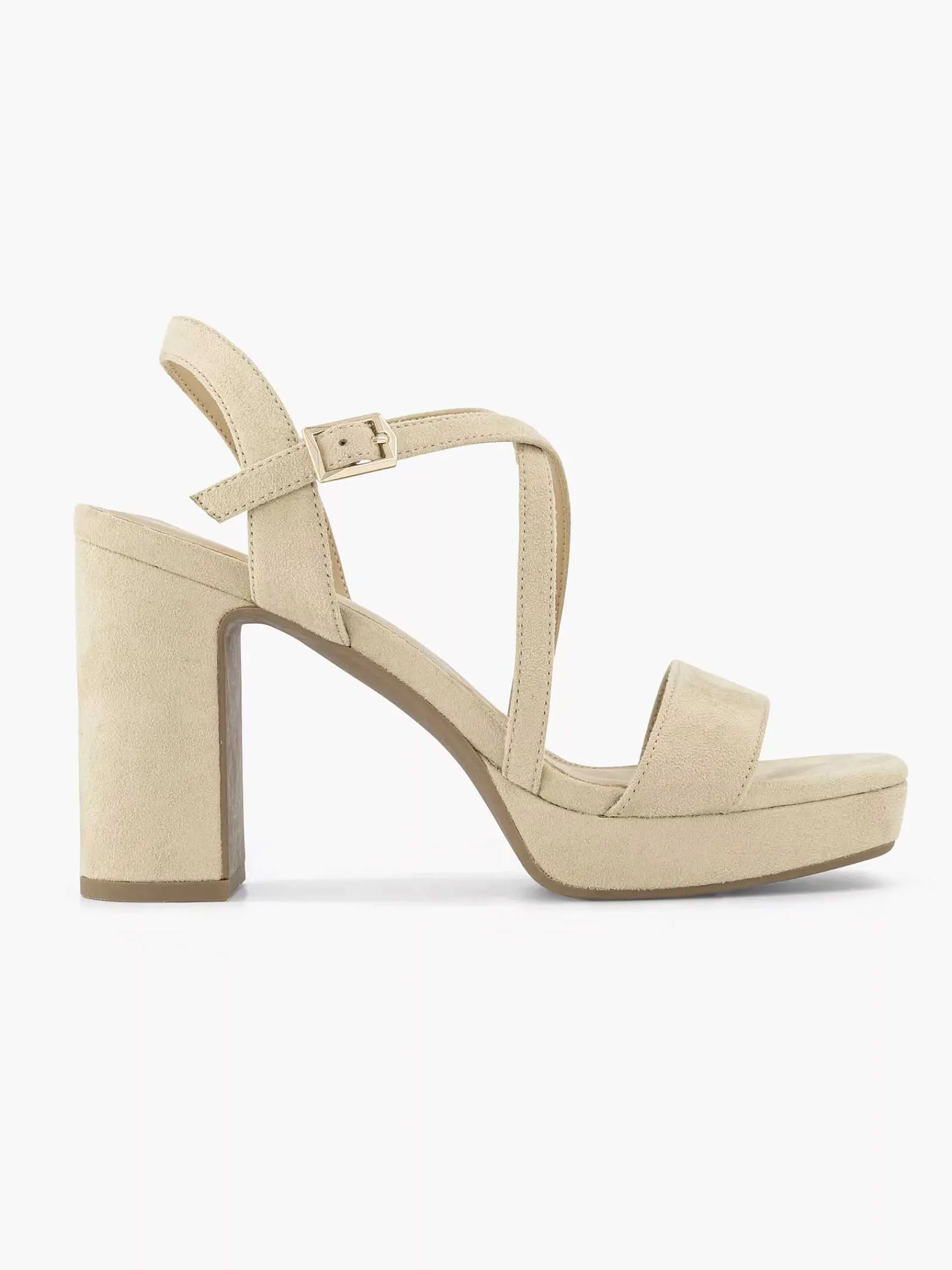 Graceland Sandalen-Beige Sandalette