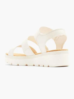 Esprit Sandalen-Beige Sandalette