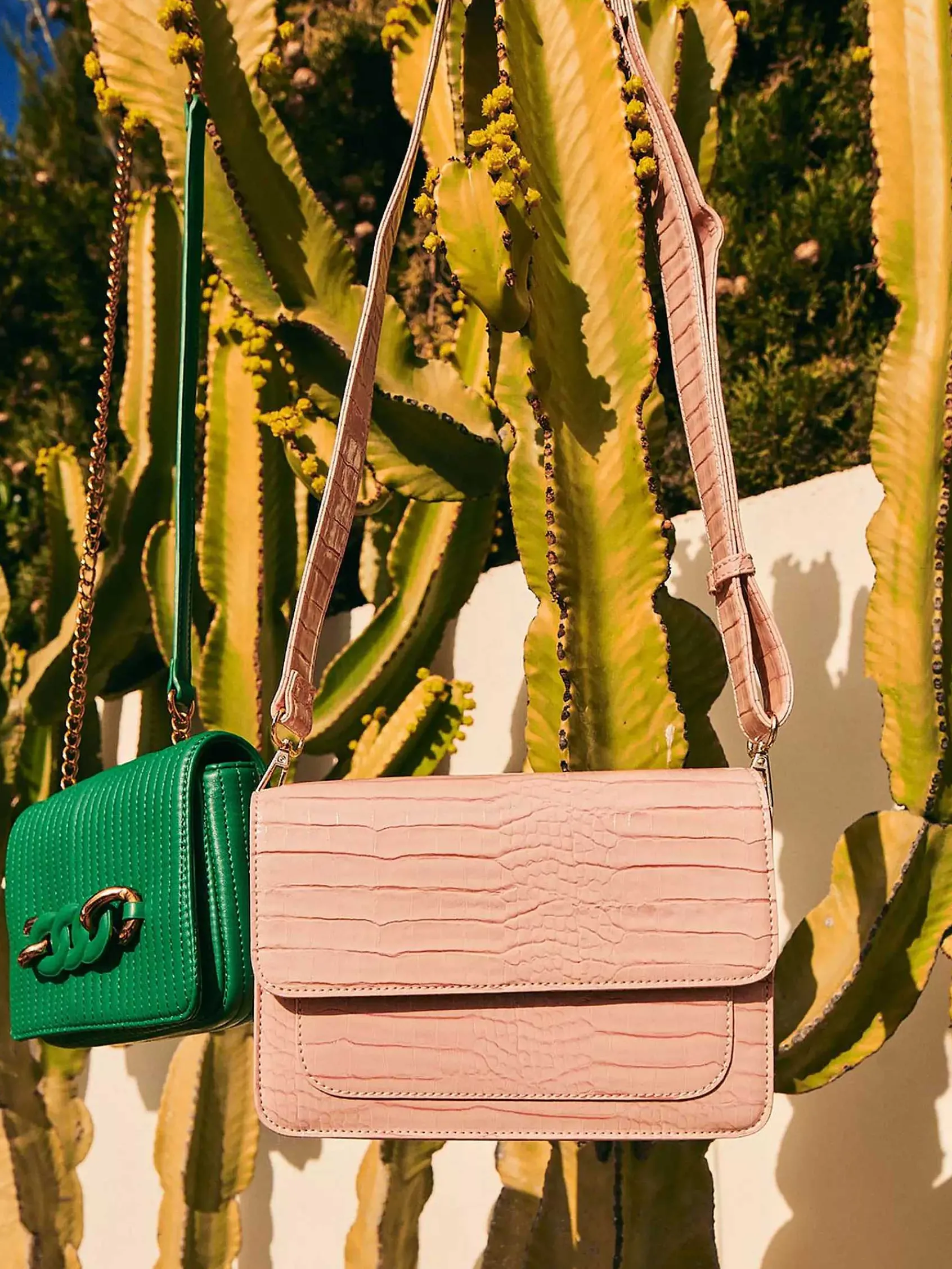 Oxmox Online Exclusive Accessoires-Beige Schoudertas