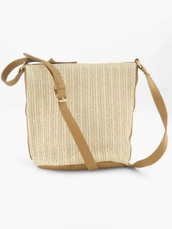 Graceland Online Exclusive Accessoires-Beige Schoudertas Gevlochten