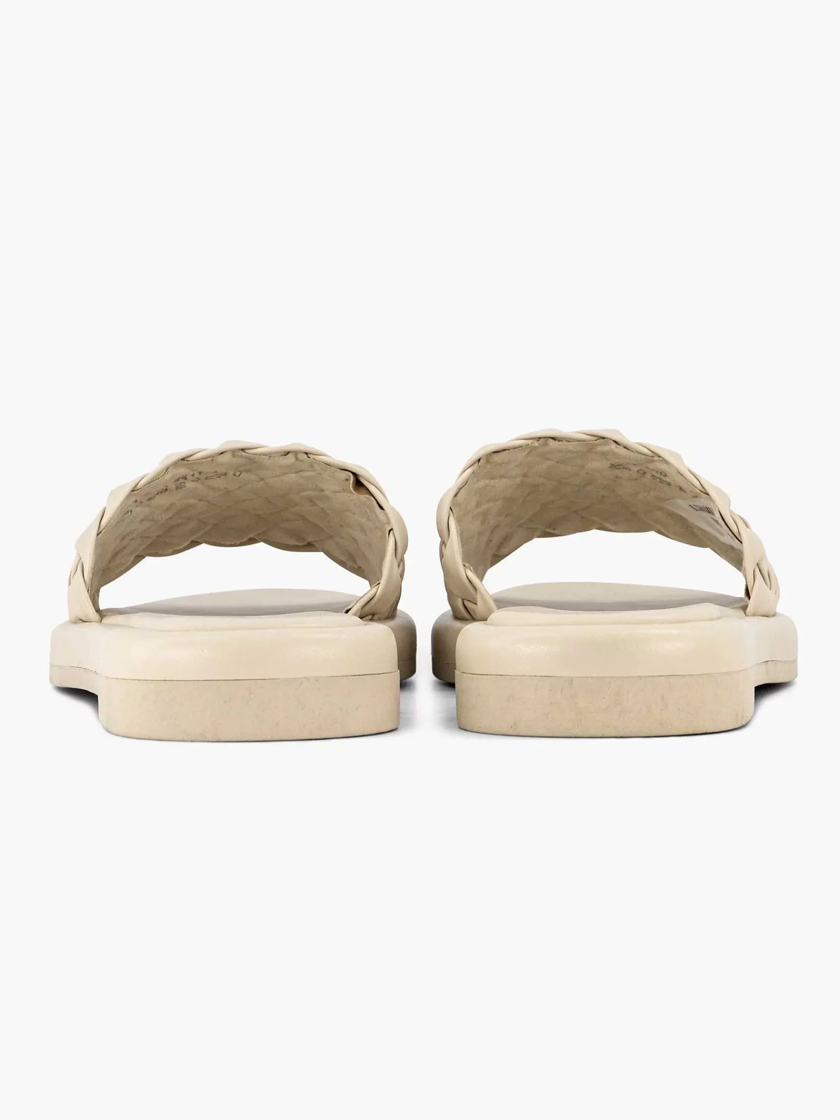 Graceland Slippers-Beige Slipper Gevlochten