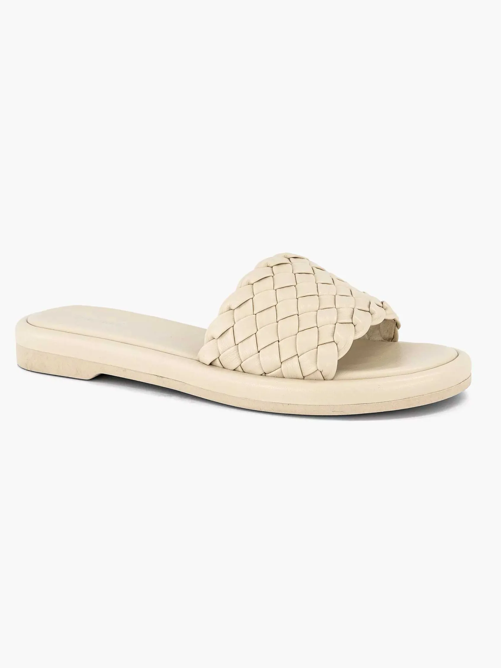 Graceland Slippers-Beige Slipper Gevlochten