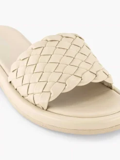 Graceland Slippers-Beige Slipper Gevlochten