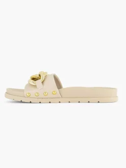 Oxmox Slippers-Beige Slipper Sierketting