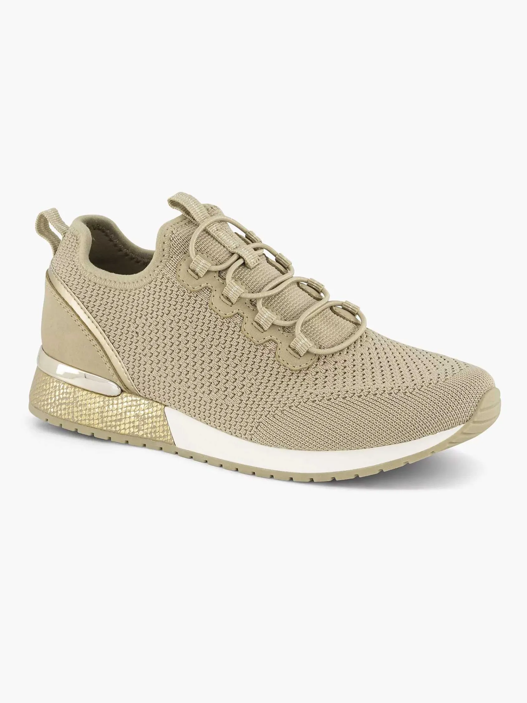 Graceland Instappers-Beige Sneaker Instapper
