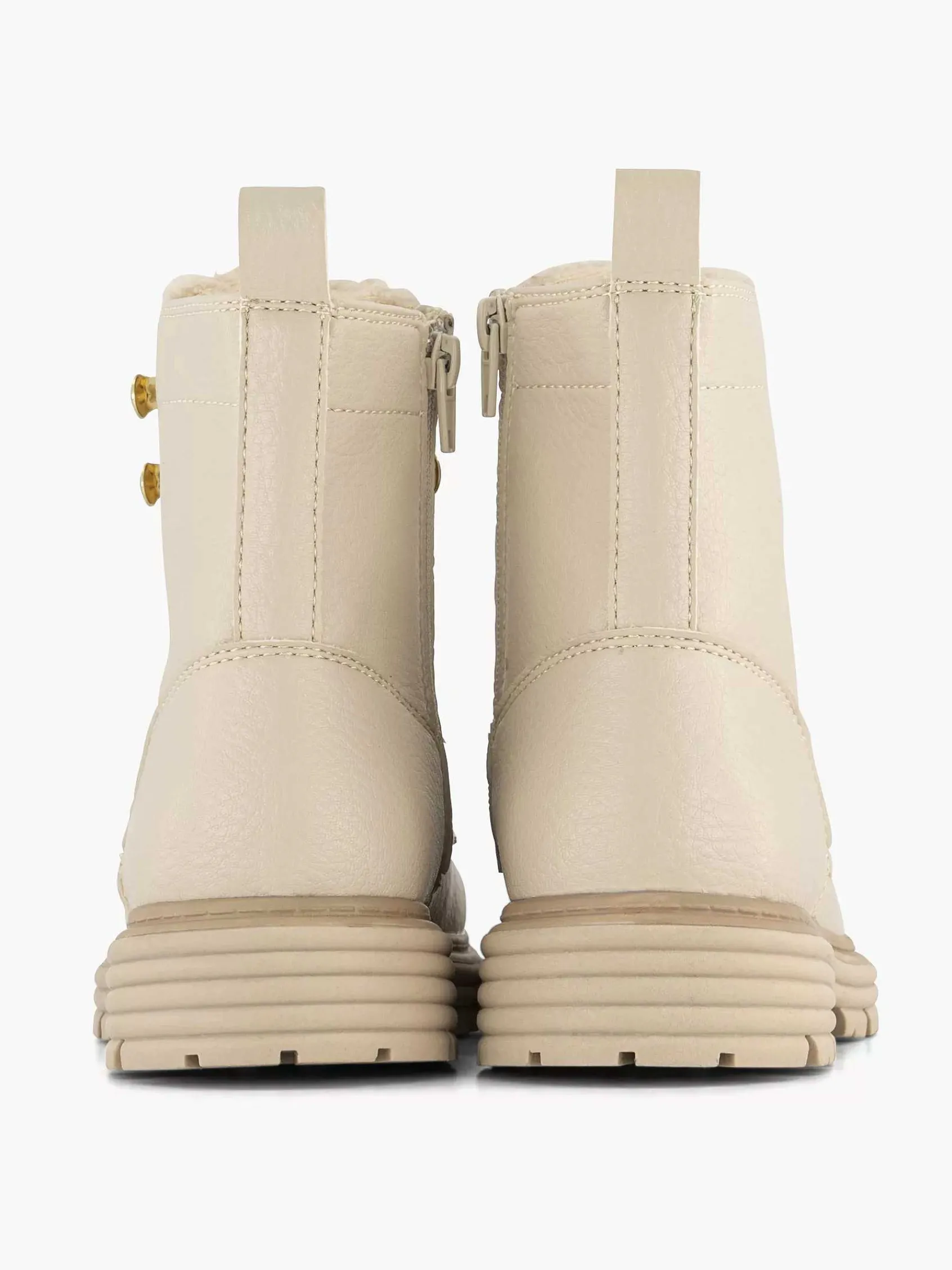 Oxmox Jongensschoenen-Beige Veterboot