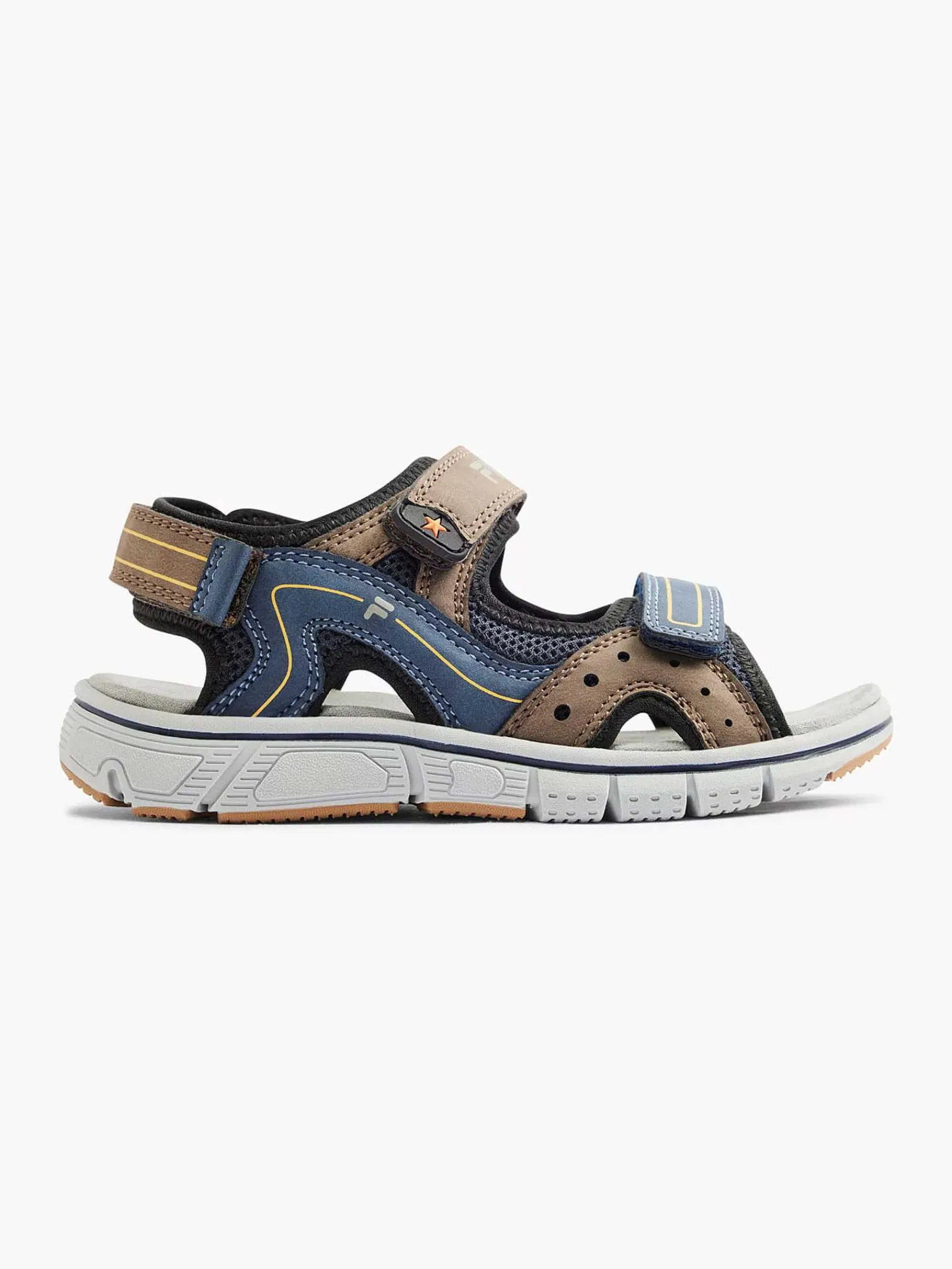 FILA Jongensschoenen-Blauw/ Bruine Sandaal