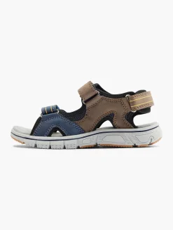 FILA Jongensschoenen-Blauw/ Bruine Sandaal