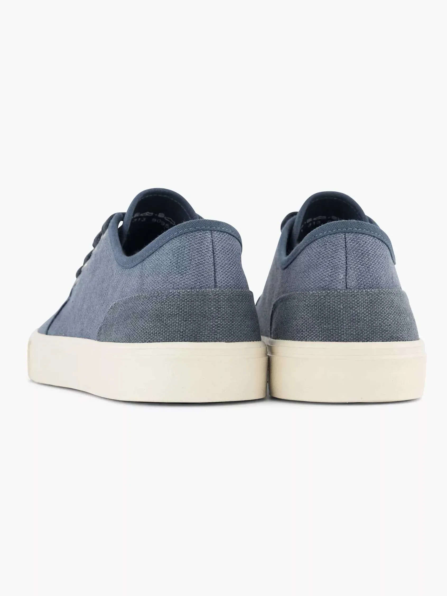 Memphis One Sneakers-Blauwe Canvas Sneaker