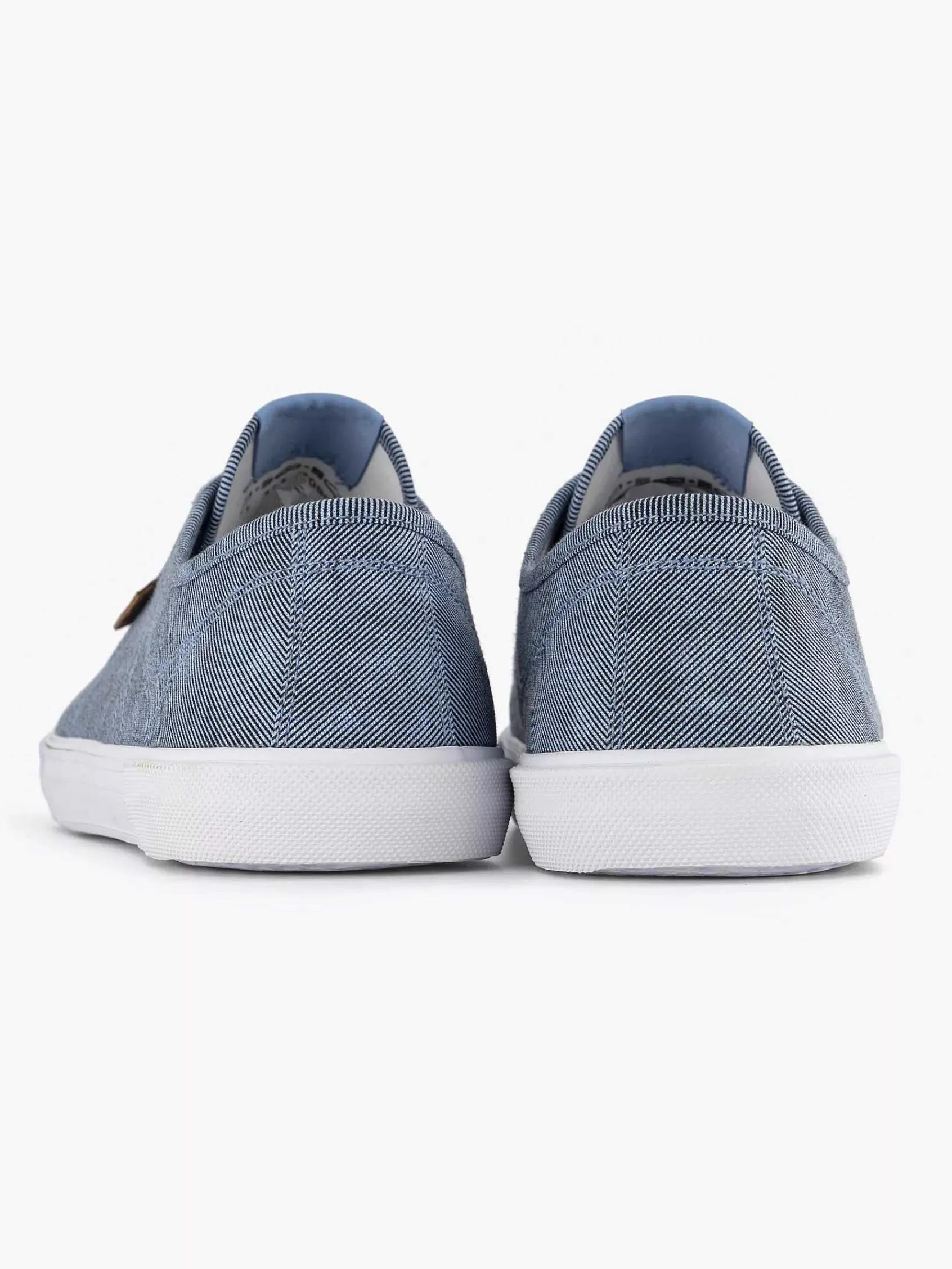 Memphis One Sneakers-Blauwe Canvas Sneaker