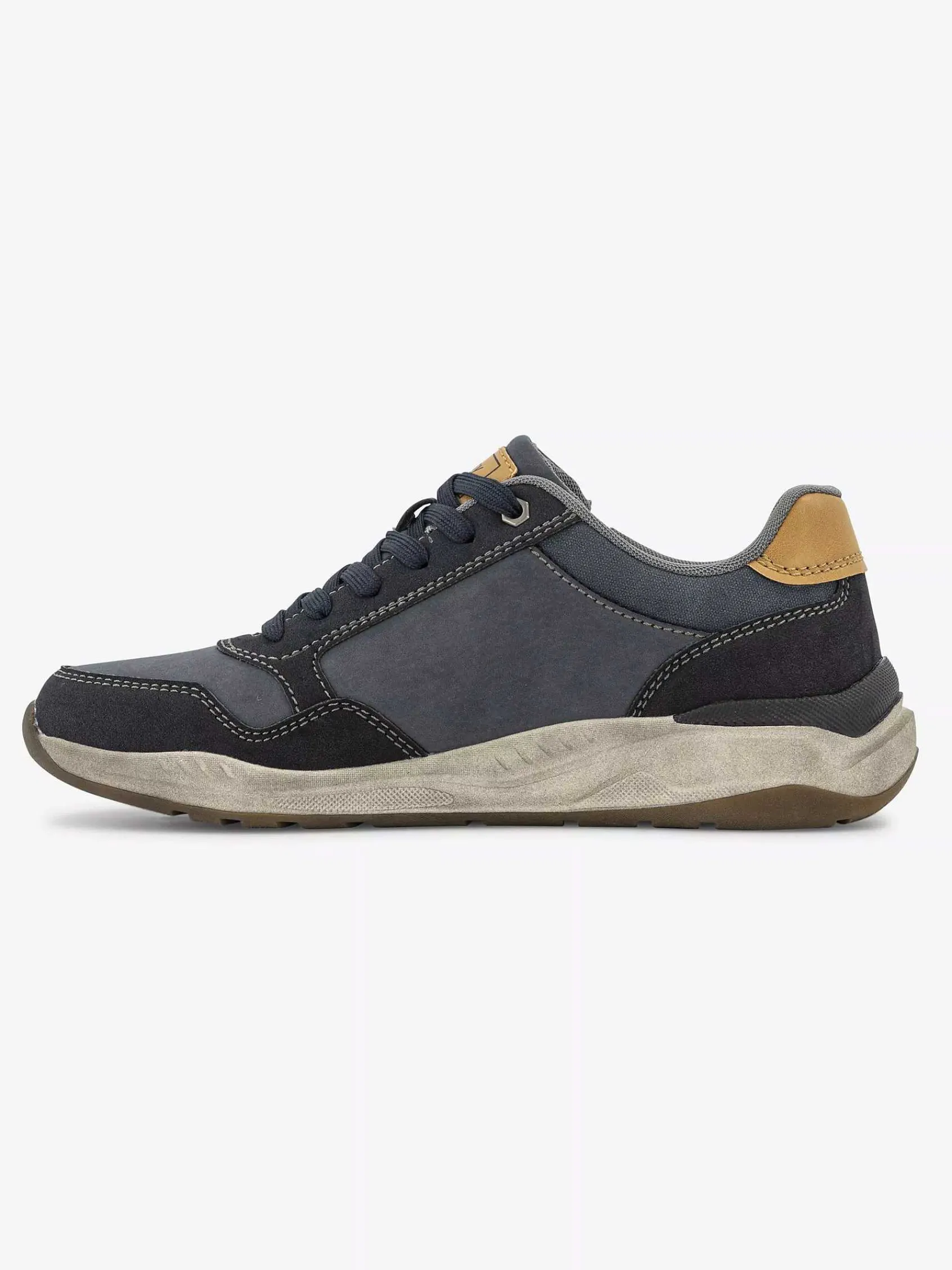 Easy Street Instappers-Blauwe Comfort Veterschoen