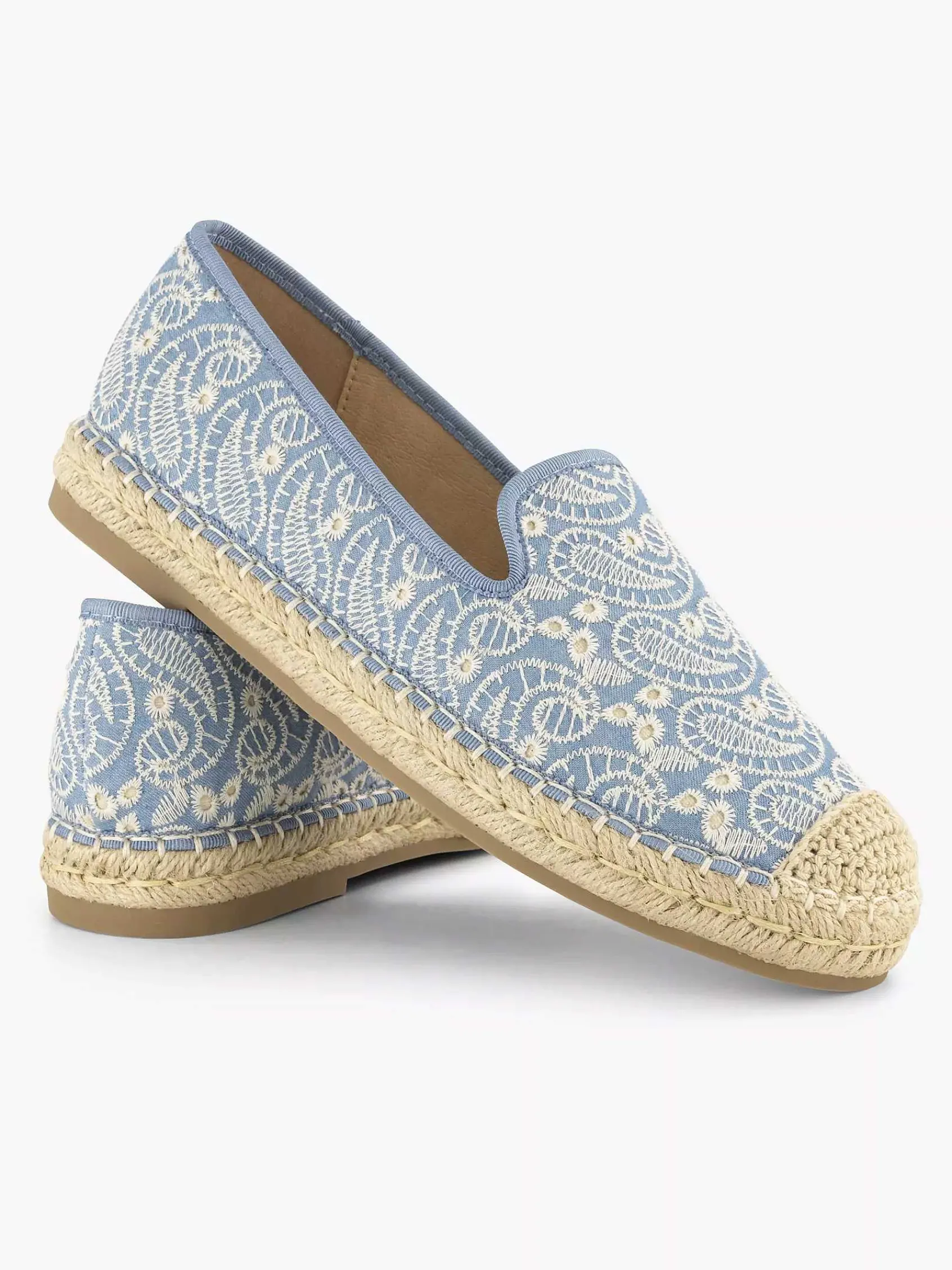 Graceland Instappers-Blauwe Espadrille