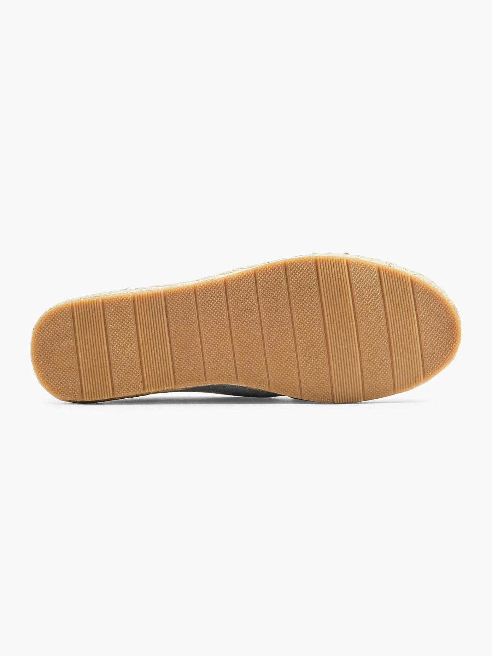 Graceland Instappers-Blauwe Espadrille Sierketting