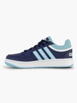 adidas Jongensschoenen-Blauwe Hoops 3.0 K