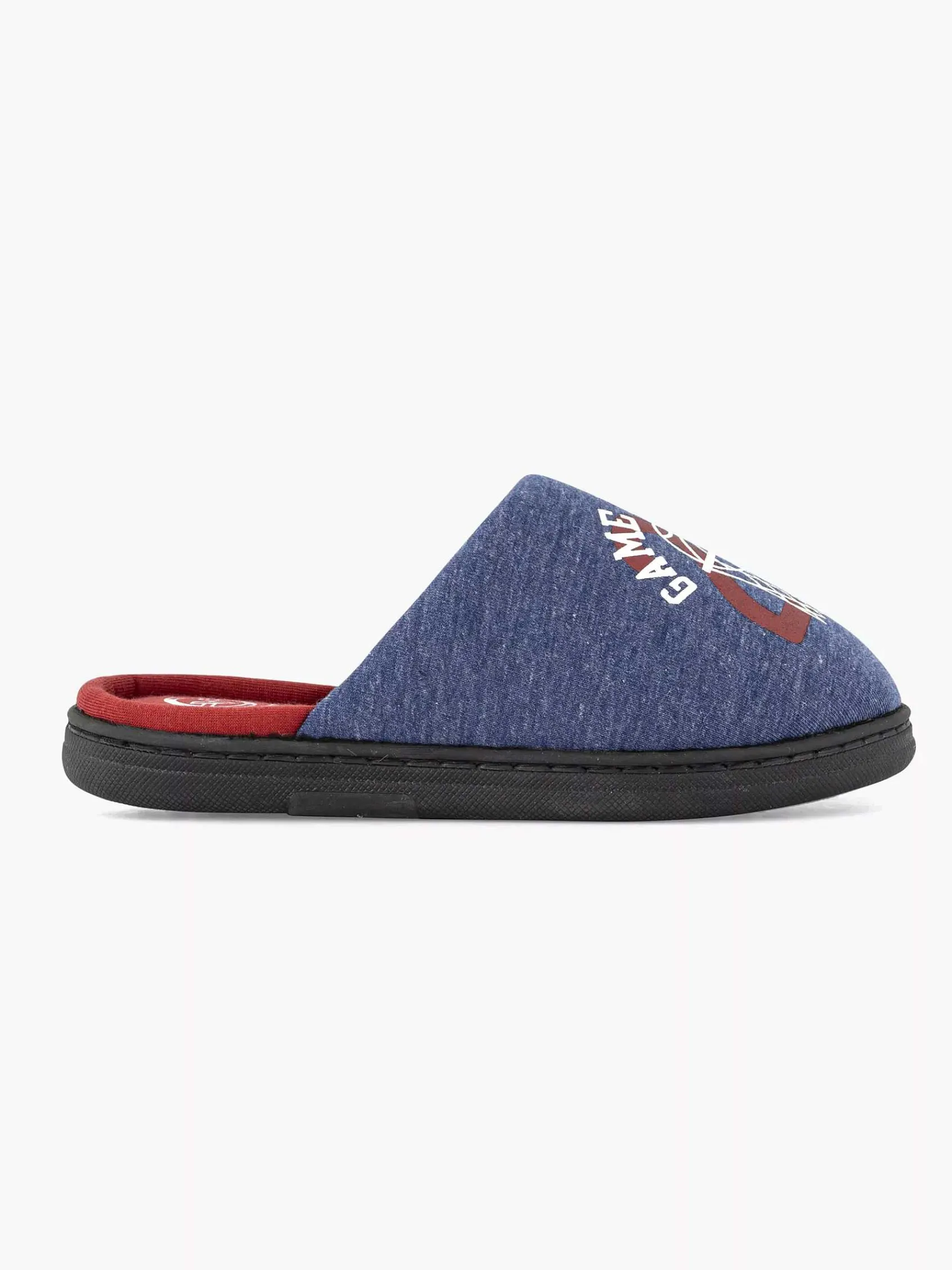 Vty Jongensschoenen-Blauwe Instap Pantoffel