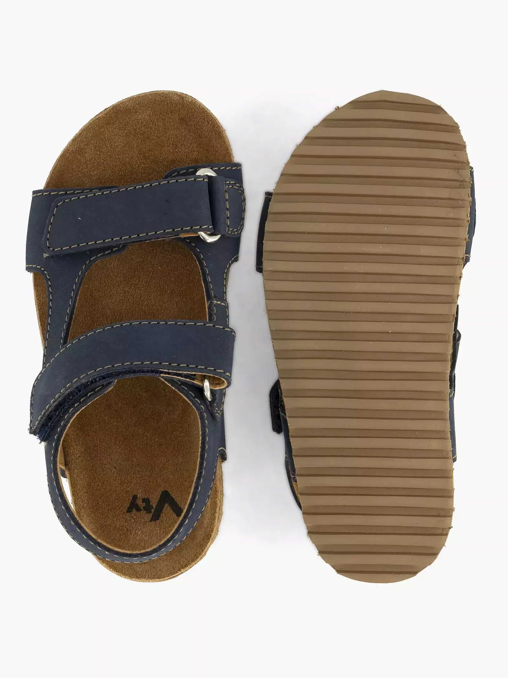 Vty Jongensschoenen-Blauwe Sandaal