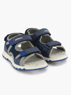 Vty Jongensschoenen-Blauwe Sandaal