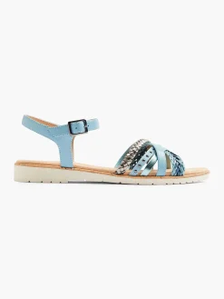 Graceland Sandalen-Blauwe Sandaal