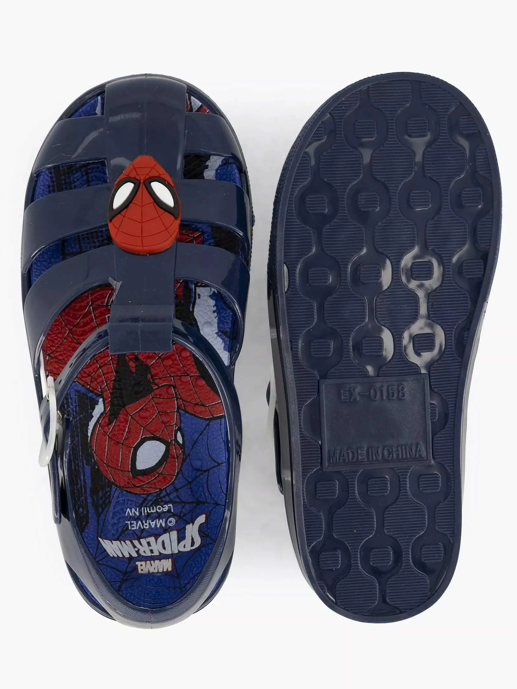 Spiderman Jongensschoenen-Blauwe Sandaal