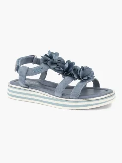 Esprit Jongensschoenen-Blauwe Sandaal Bloemen