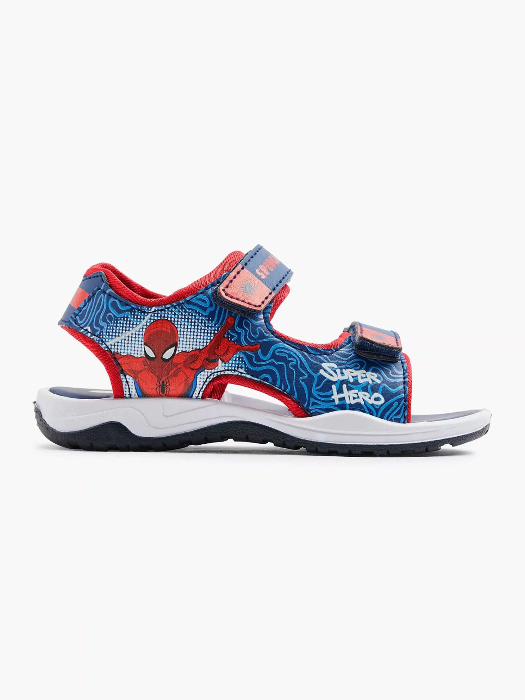 Spiderman Jongensschoenen-Blauwe Sandaal