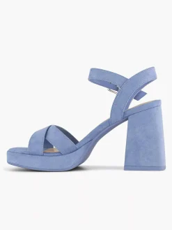 Graceland Sandalen-Blauwe Sandalette