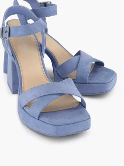 Graceland Sandalen-Blauwe Sandalette