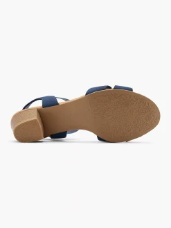 Graceland Sandalen-Blauwe Sandalette