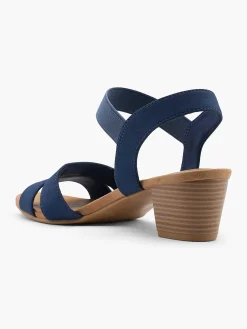 Graceland Sandalen-Blauwe Sandalette