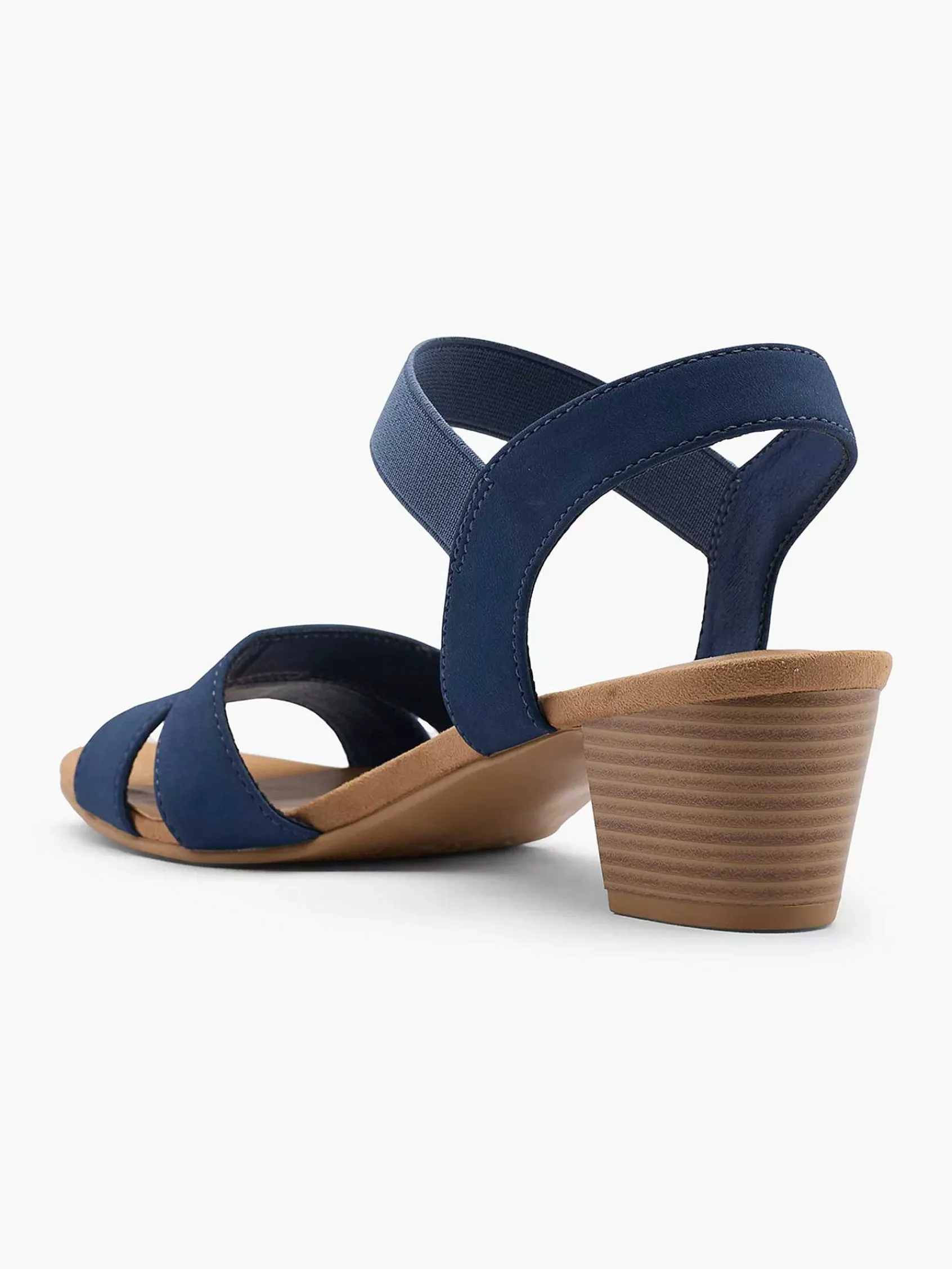 Graceland Sandalen-Blauwe Sandalette