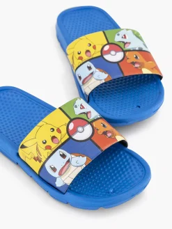 Pokémon Jongensschoenen-Blauwe Slipper Pokemon