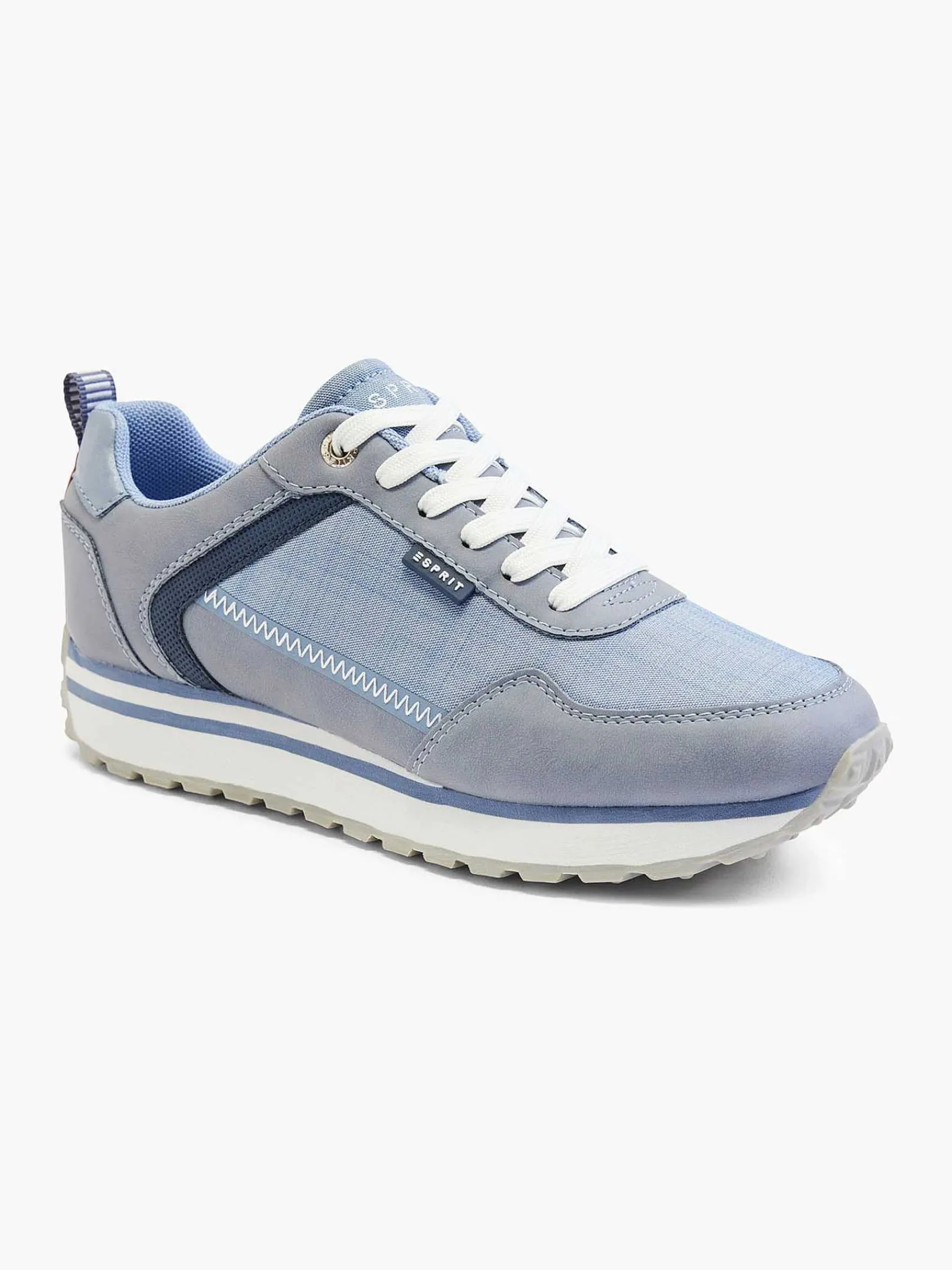 Esprit Sneakers-Blauwe Sneaker
