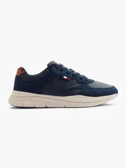 Memphis One Sneakers-Blauwe Sneaker