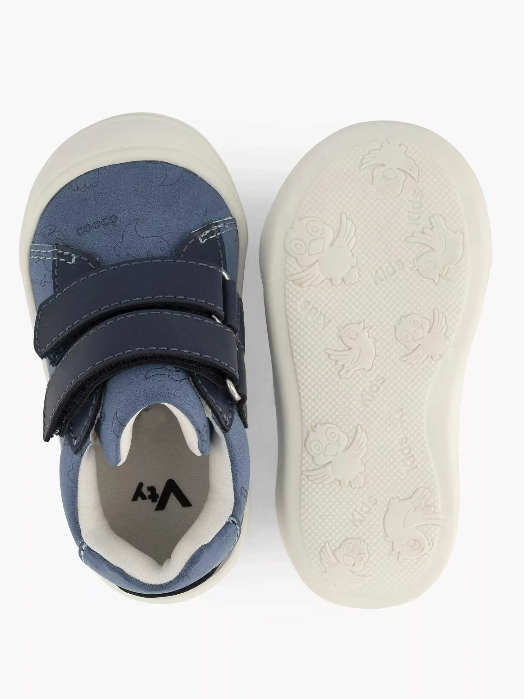 Vty Jongensschoenen-Blauwe Sneaker