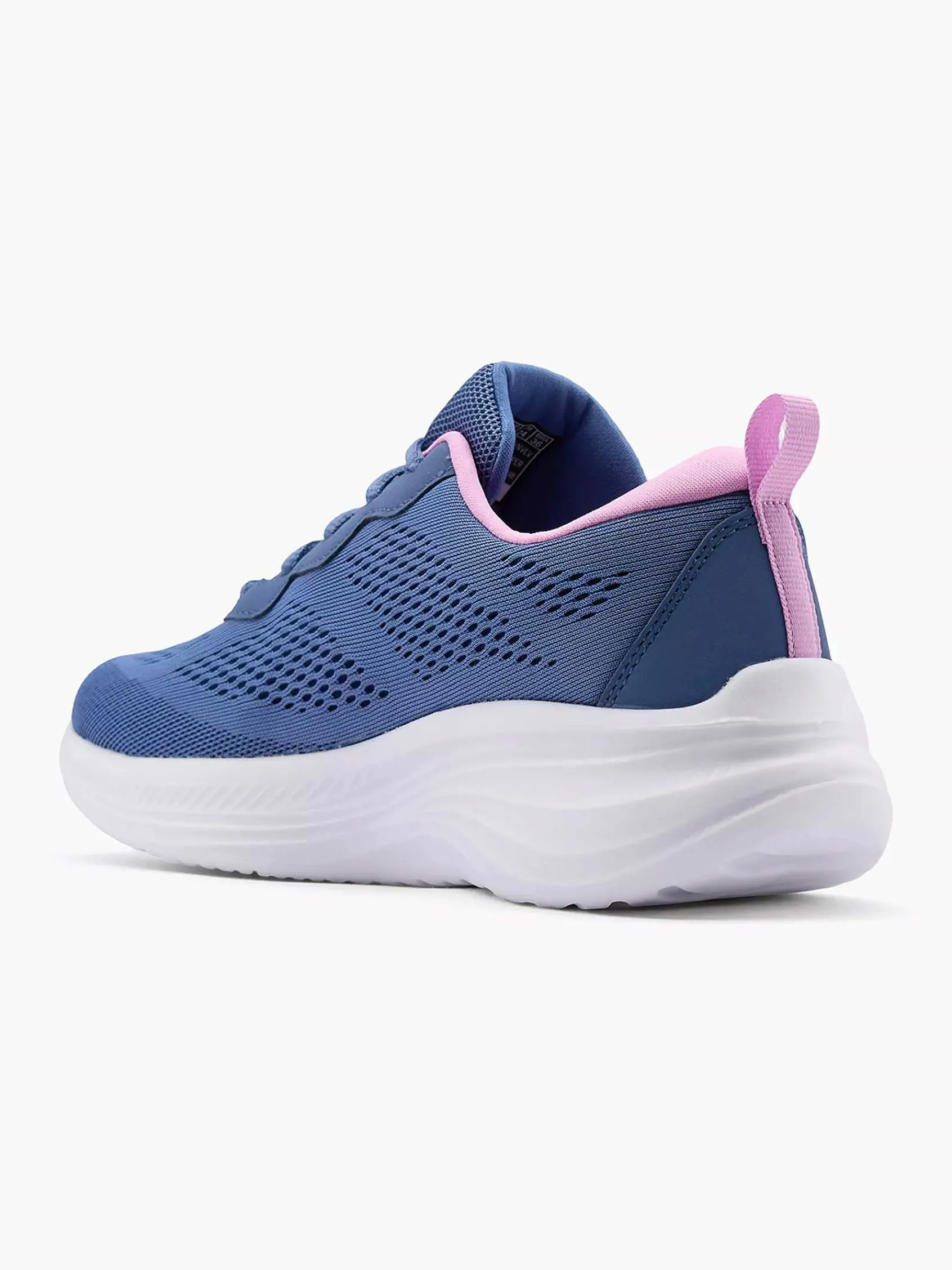 Skechers Sneakers-Blauwe Sneaker Memory Foam