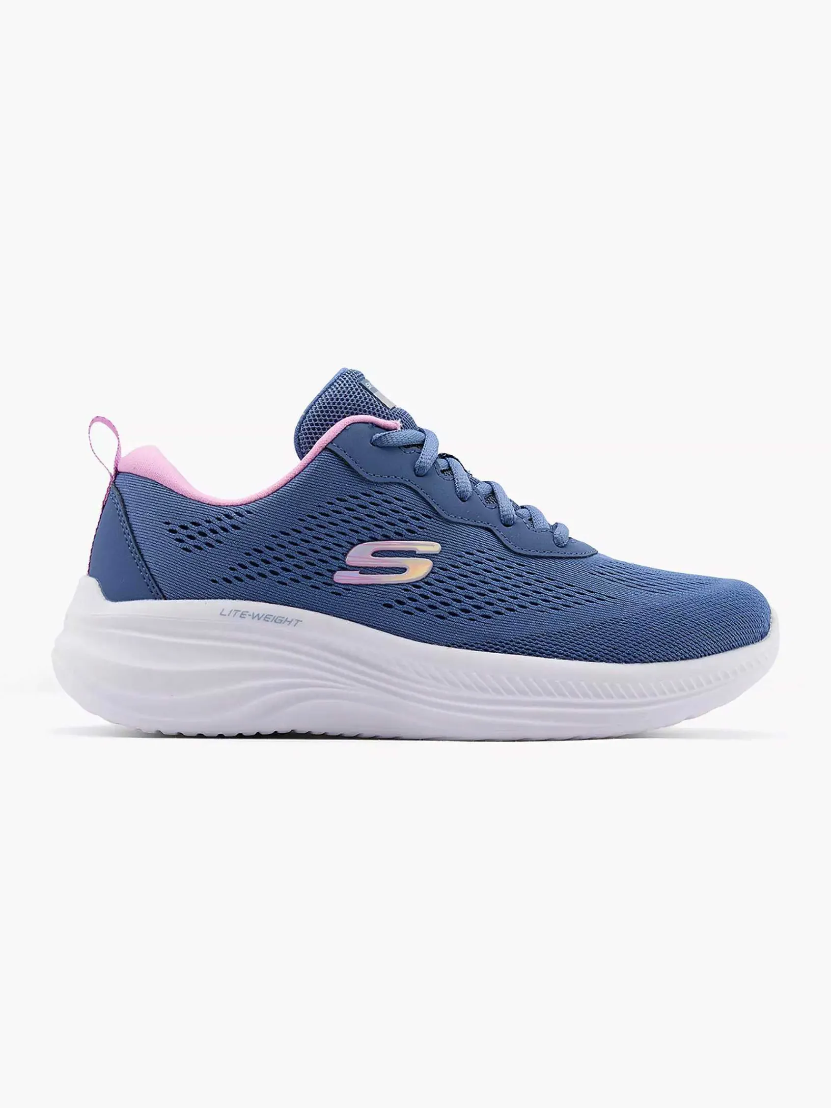 Skechers Sneakers-Blauwe Sneaker Memory Foam