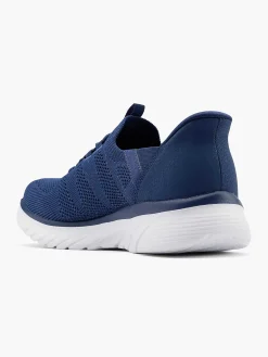Skechers Sneakers-Blauwe Sneaker Swift Fit - Hands Free Memory Foam
