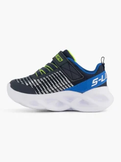 Skechers Jongensschoenen-Blauwe Twisty Brights - Novlo