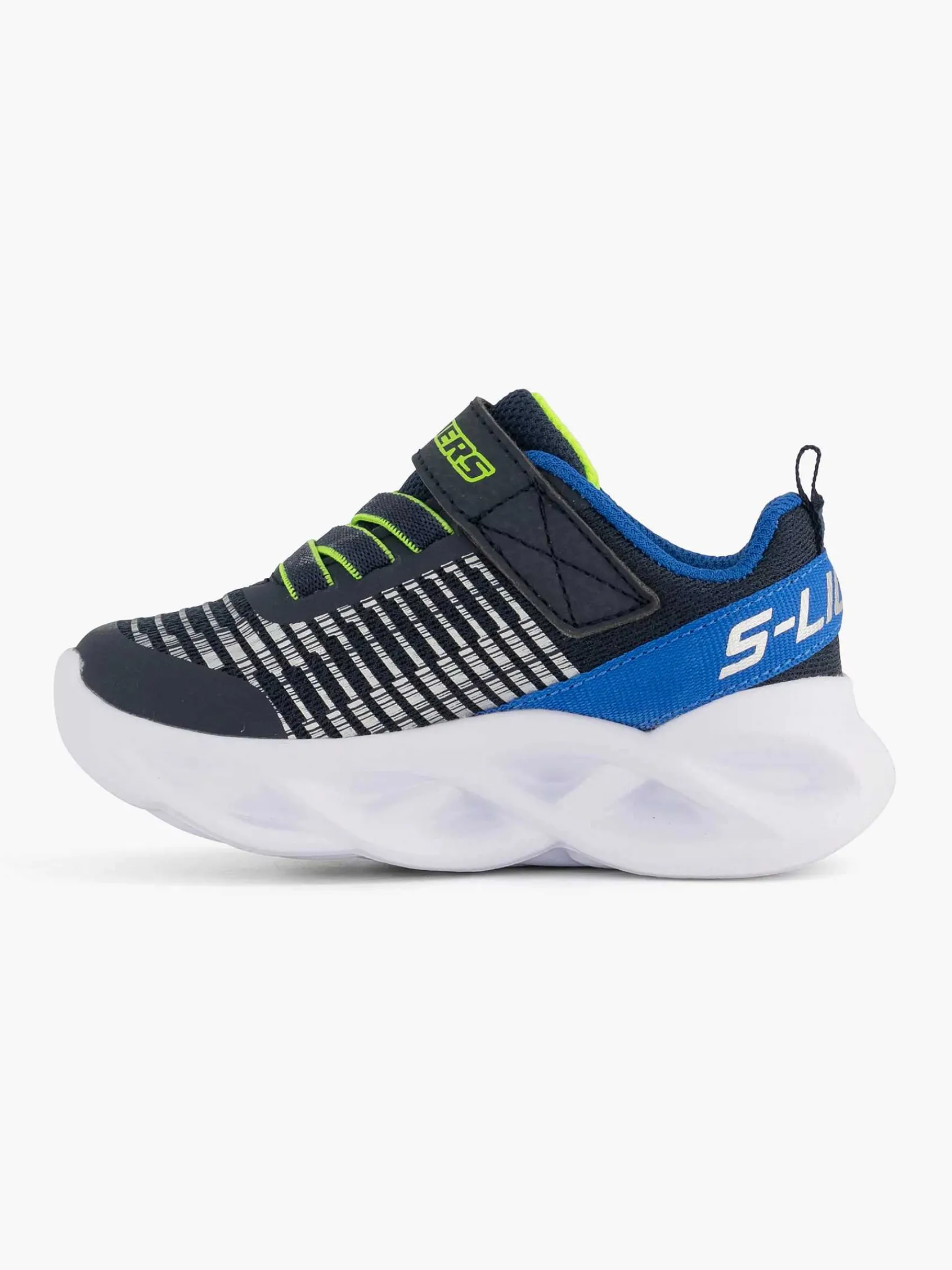Skechers Jongensschoenen-Blauwe Twisty Brights - Novlo