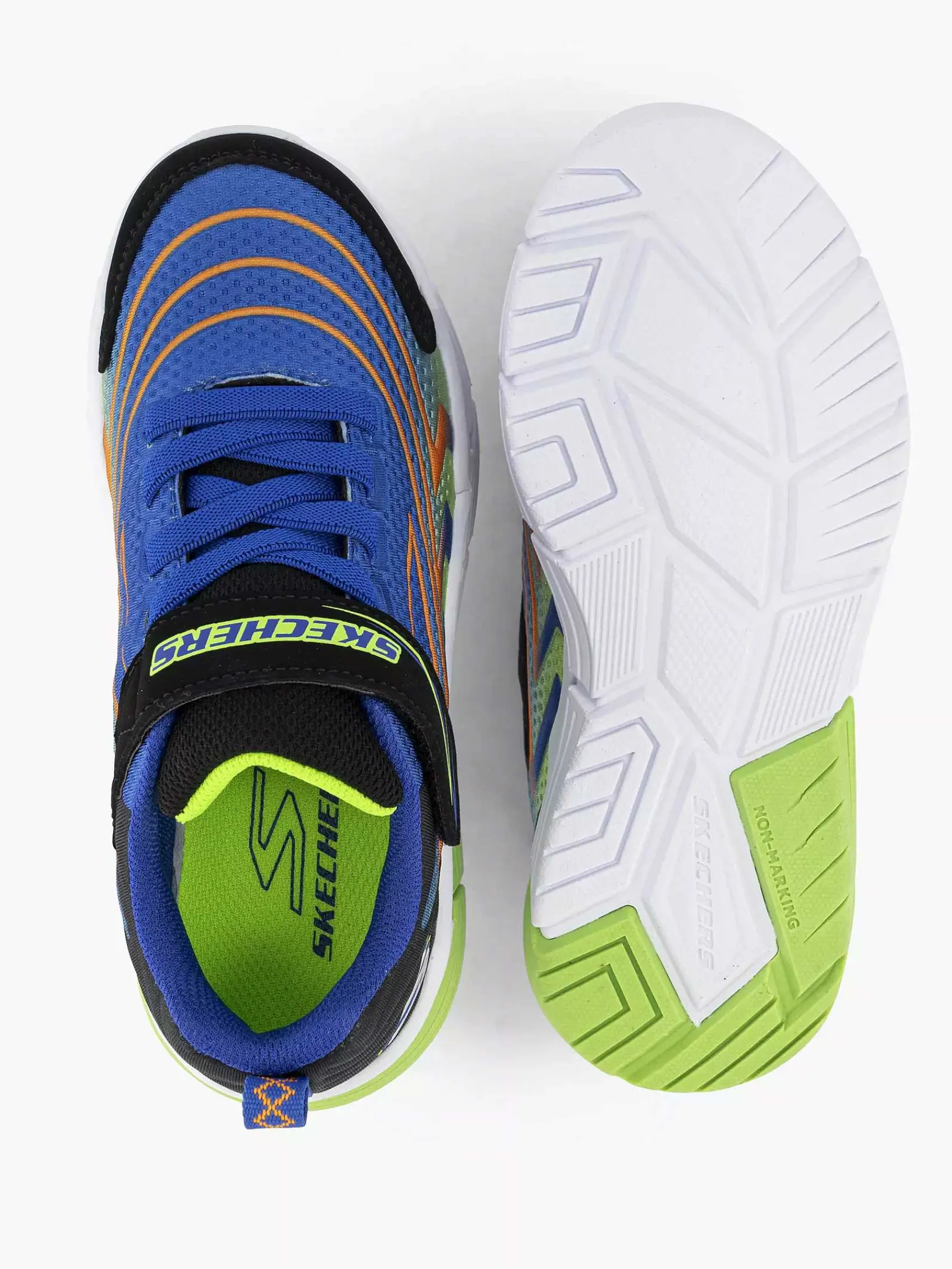Skechers Jongensschoenen-Blauwe Vector Matrix - Voltonik